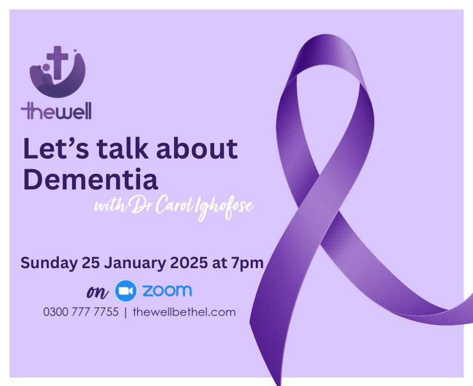 Let's talk about Dementia with Dr Carol Ighofose